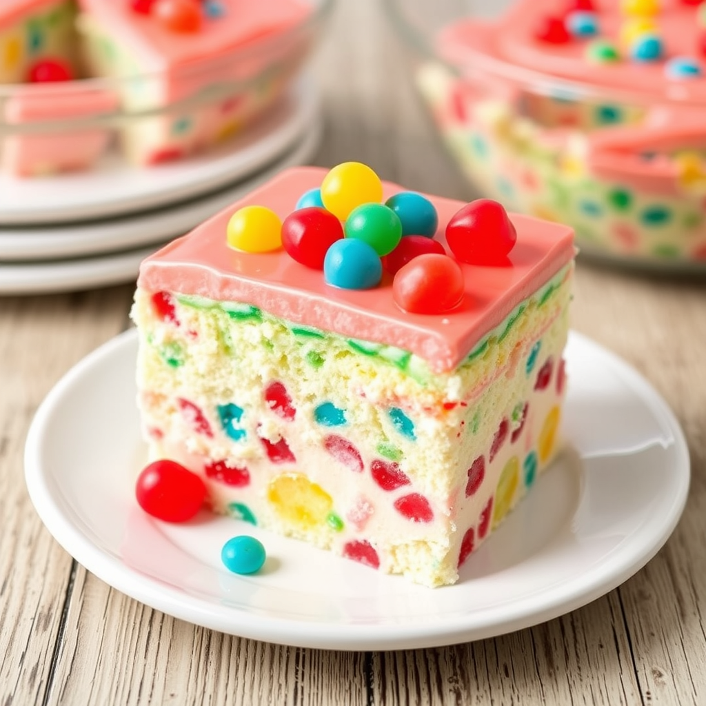 Jell-O Poke Cake