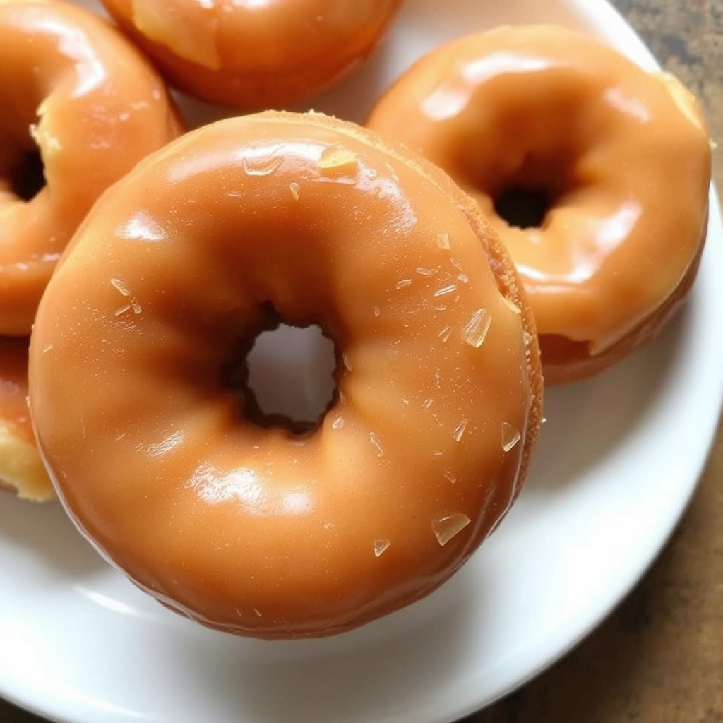 Apple Cider Hawaiian Roll Donuts