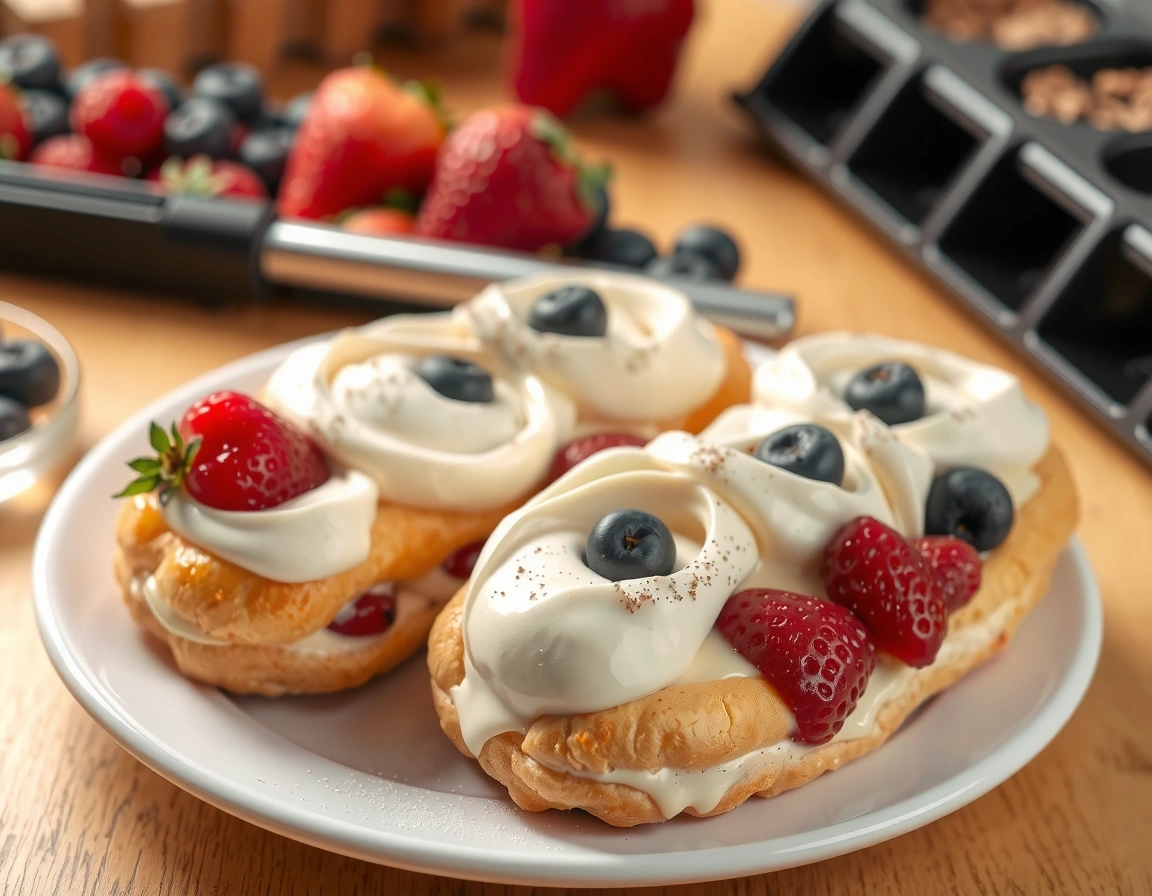 Fruit Éclairs