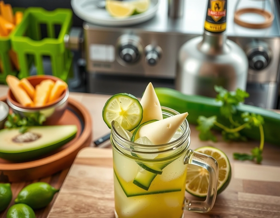 Cucumber margarita