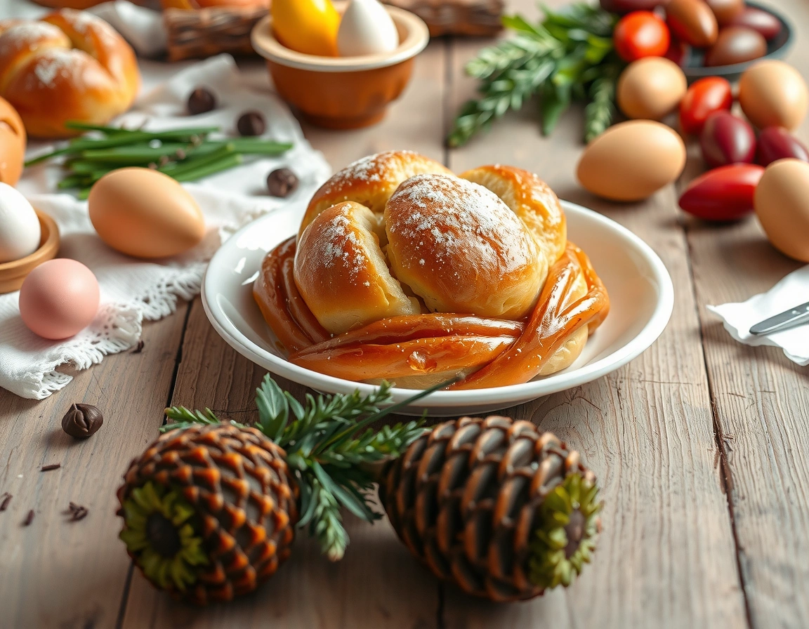 Paska (Easter sweet bread)