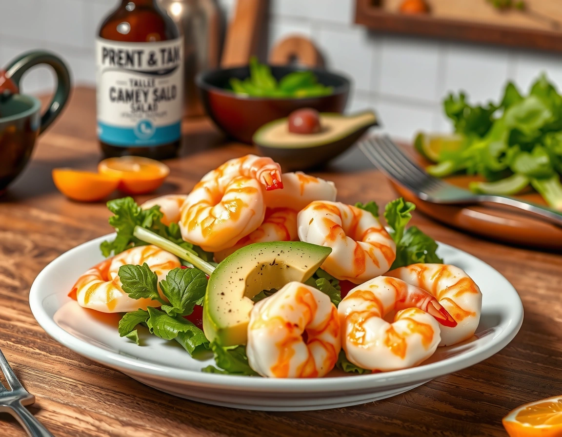 Shrimp & Avocado Citrus Salad