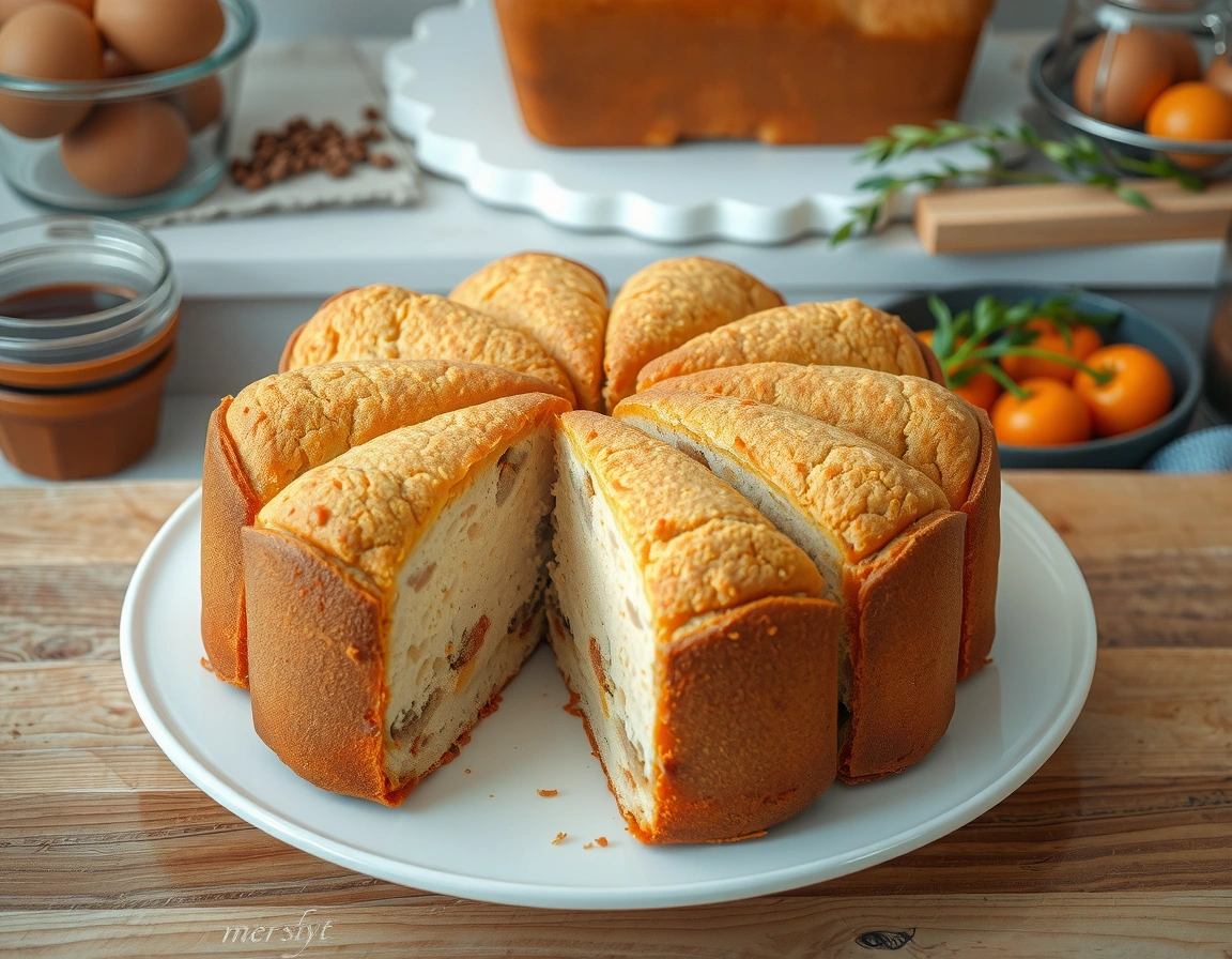 Kulich (Easter sweet bread)